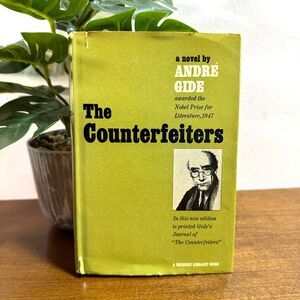 The Counterfeiters a Novel by Andre Gide Nobel Prize Recipient 1955 Hardcover DJ